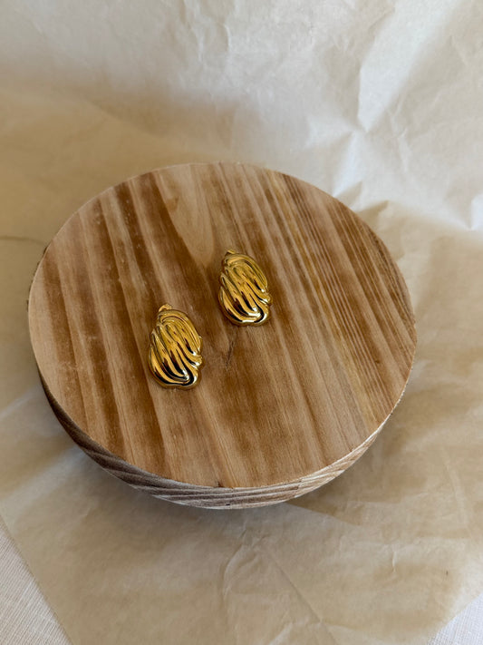 ORECCHINI SINUOSA - Gold