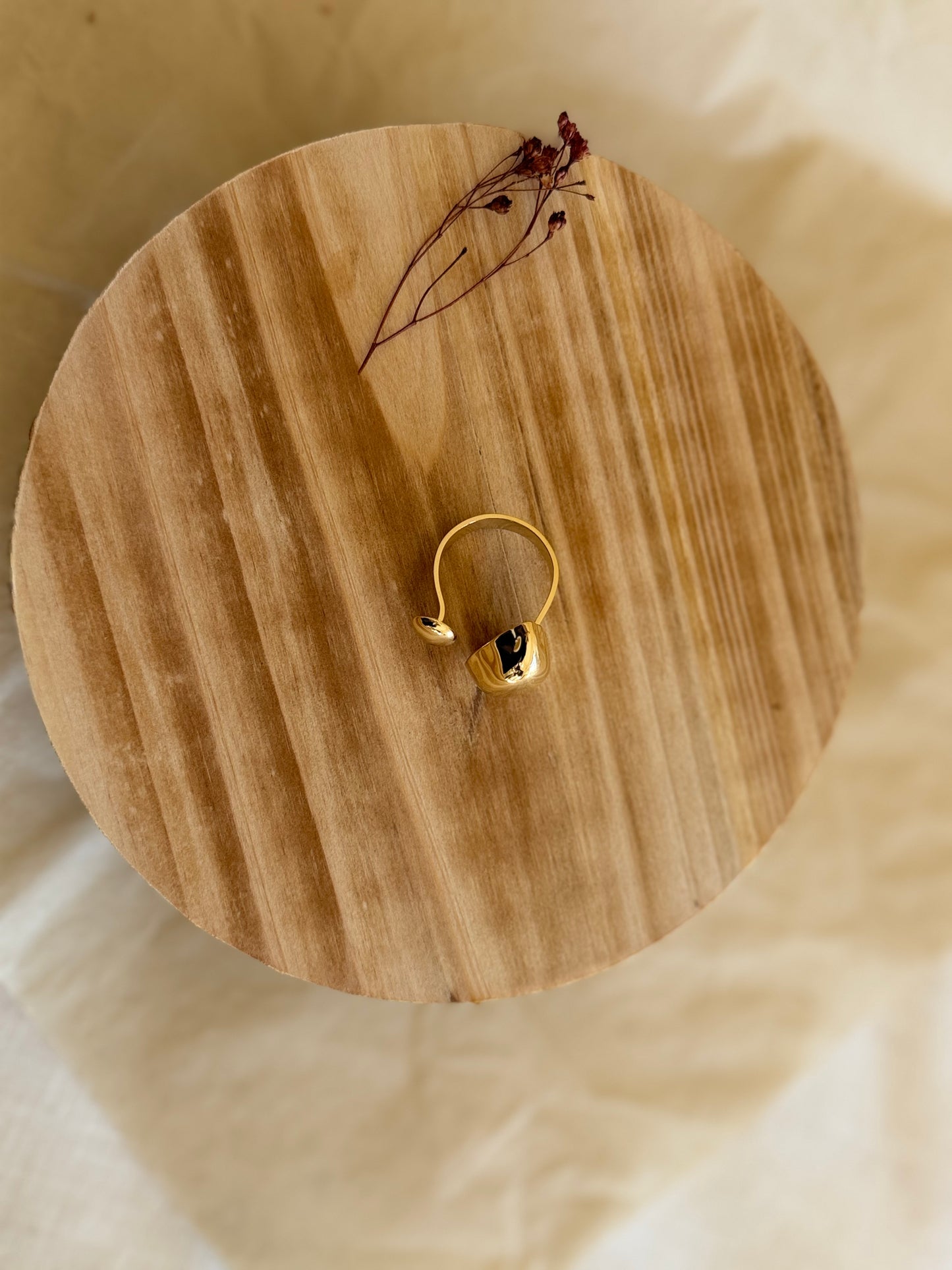 ANELLO ACCIAIO GOCCIA