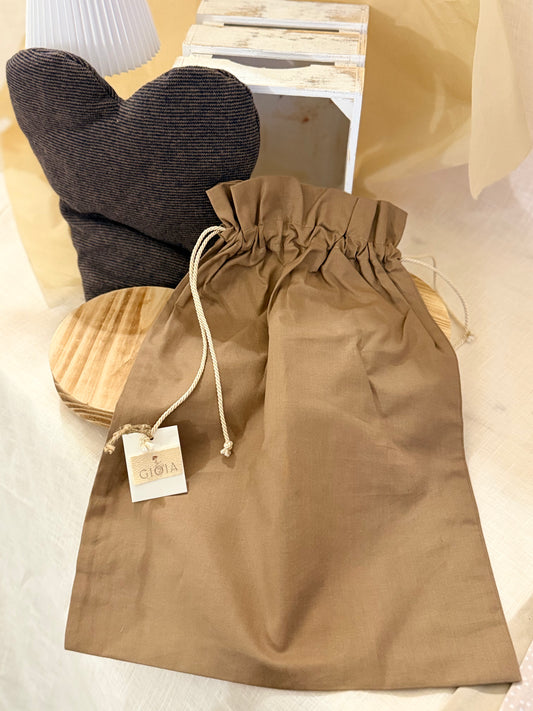 SACCO CAMBIO TORTORA SCURO