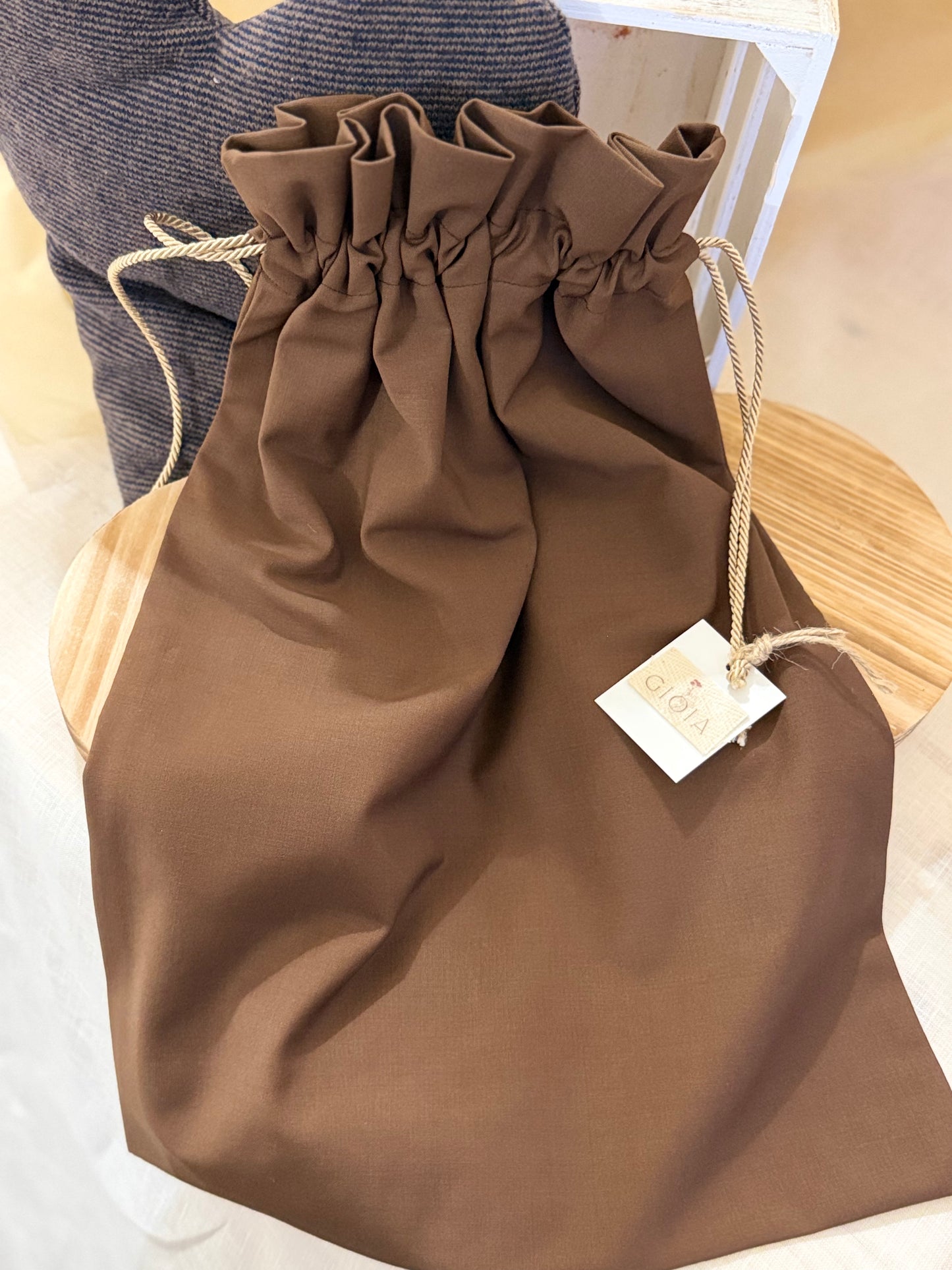 SACCO CAMBIO MARRONE