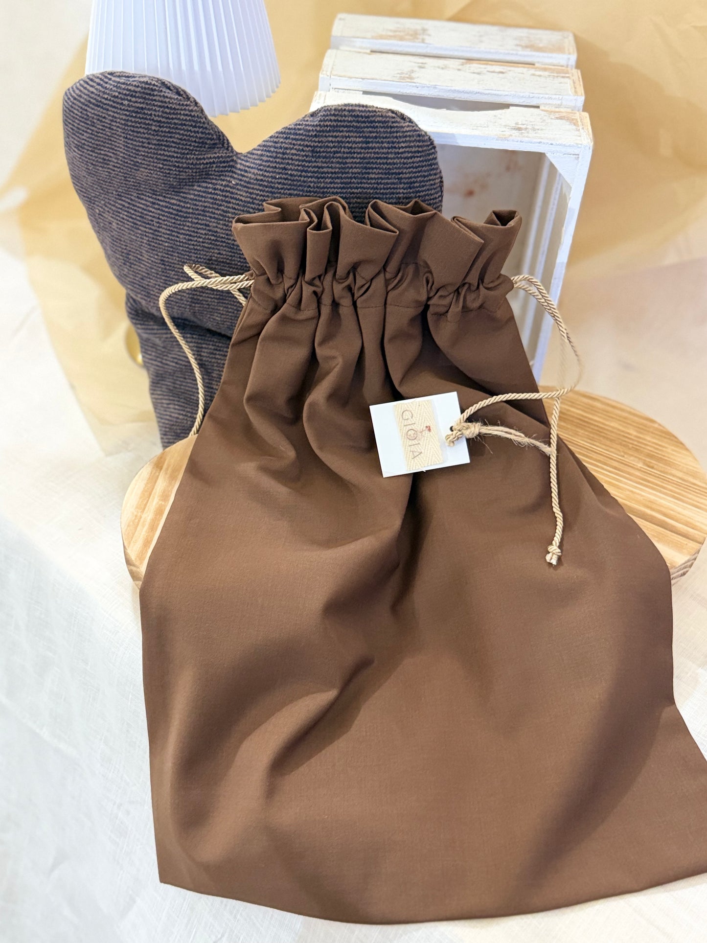 SACCO CAMBIO MARRONE