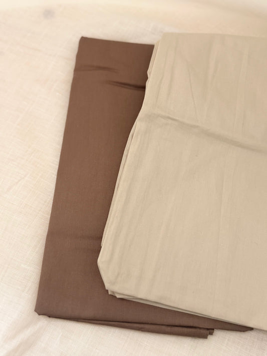 COPPIA FEDERE DA LETTO - DA PERSONALIZZARE